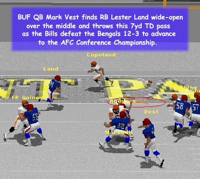 Lester Land and Mark Vest showing off their timing skills