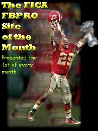 My version of the FICA Award we won - I added the player carrying a trophy to the award image